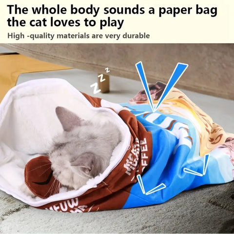 Cat Semi-closed Sleeping Nest