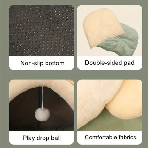 Cat&Dog Bed with Ball