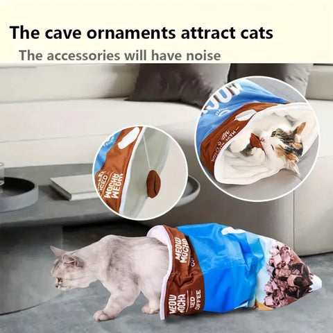 Cat Semi-closed Sleeping Nest
