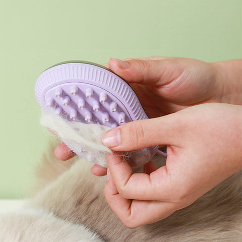 Mango Pet Hair Bubble Washing Brush