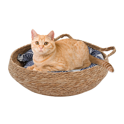 Four Seasons Woven Cat Bed