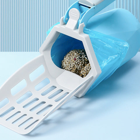 With Waste Bag Litter scoop