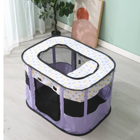 Cute Foldable Pet Playpen