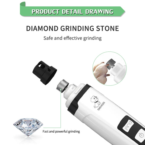 Painless Electric Pet Nail Grinder