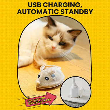Electric Mouse Smart Cat Toy