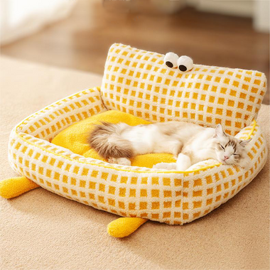 Big Eyes Pet Couch Bed