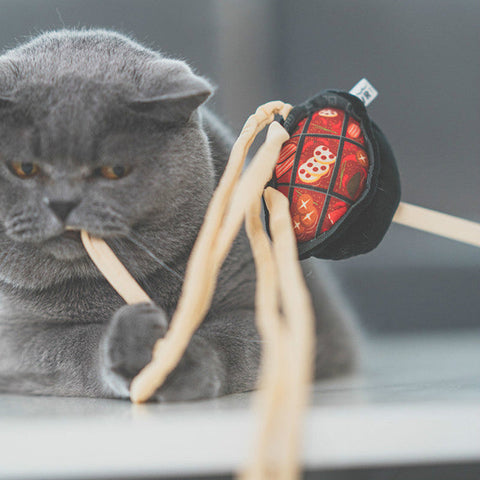 Delicious Food Cat Toy Wand