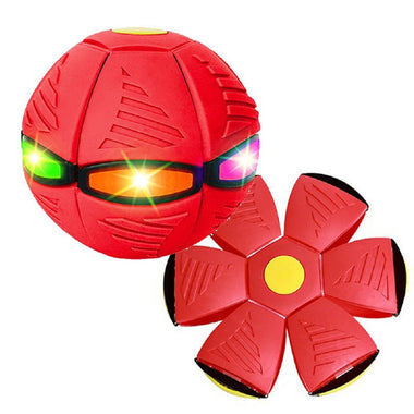 Pet Toy Flying Saucer Ball for Dogs with Light