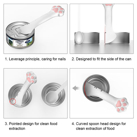 Cover for Pet Can Food & Dog Wet Food Spoon