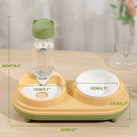 Pet Water & Food Feeder