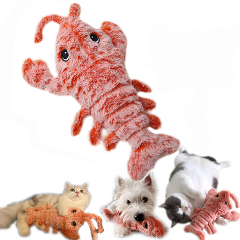 Electric Simulation Lobster Pet Toy