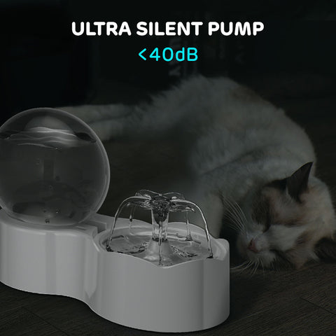 Automatic Sensor Water Fountain 2.3L for Multi Pet