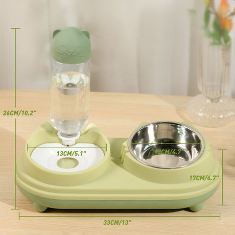 Pet Water & Food Feeder