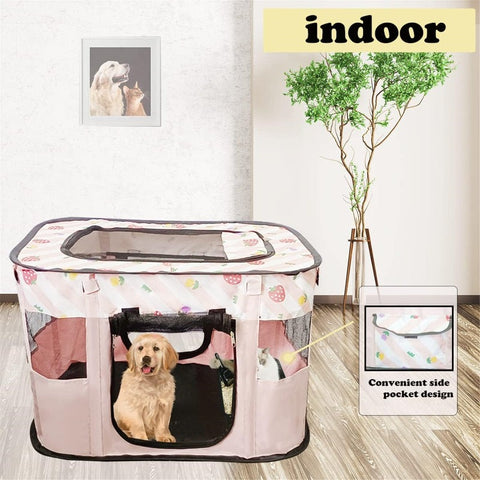 Cute Foldable Pet Playpen