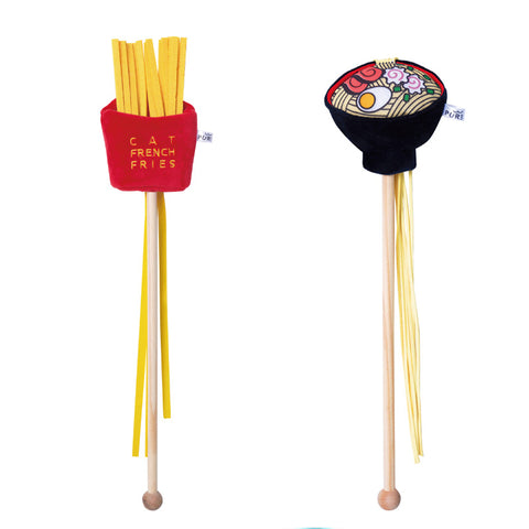 Delicious Food Cat Toy Wand