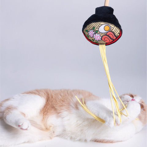 Delicious Food Cat Toy Wand