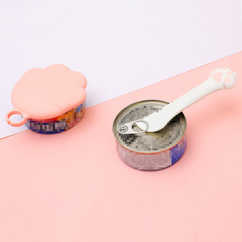 Cover for Pet Can Food & Dog Wet Food Spoon