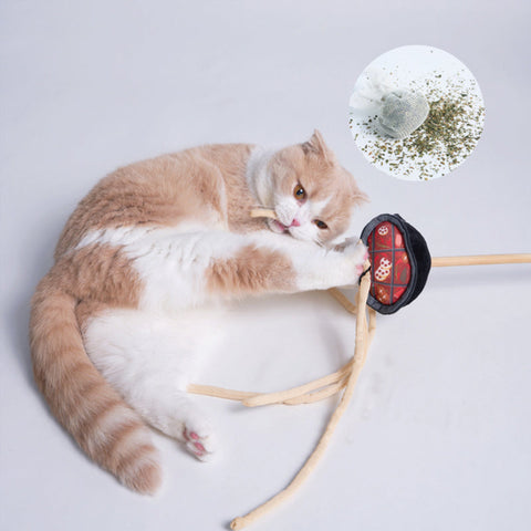 Delicious Food Cat Toy Wand
