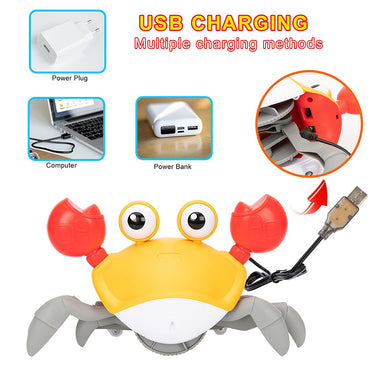 Interactive Dancing Crab Dog Toy