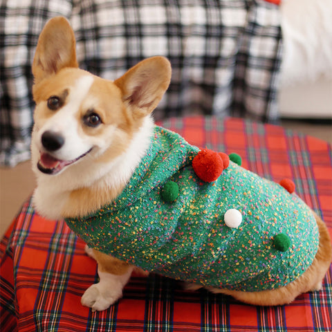 Christmas Hooded Pet Vest