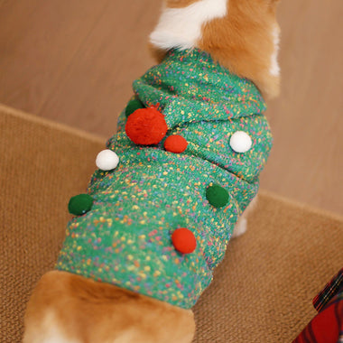 Christmas Hooded Pet Vest