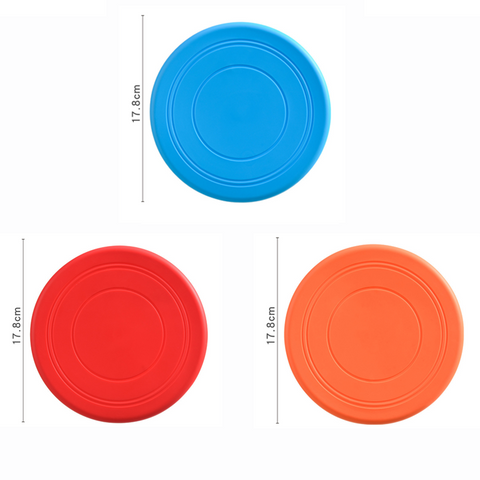 Flying Disc Dog Toys Pet Training Outdoor