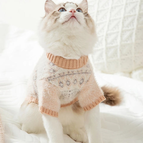 Warm Pet Knitted Sweater