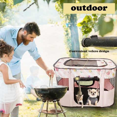Cute Foldable Pet Playpen
