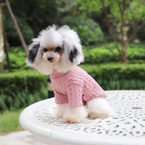 Cotton Knitting Crochet Pet Sweater