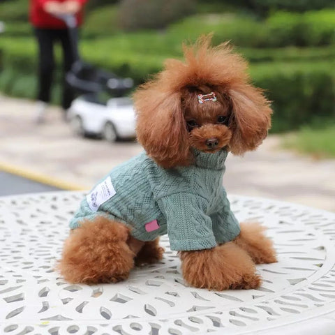 Cotton Knitting Crochet Pet Sweater